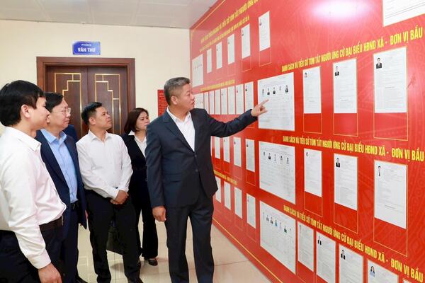 Hà Nội triển khai công tác bầu cử đồng bộ, bài bản, đúng quy định