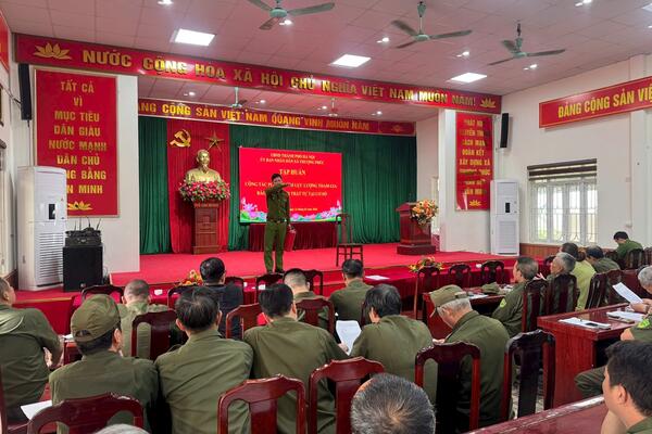 Xã Thượng Phúc: Tập huấn phòng cháy chữa cháy và cứu nạn cứu hộ