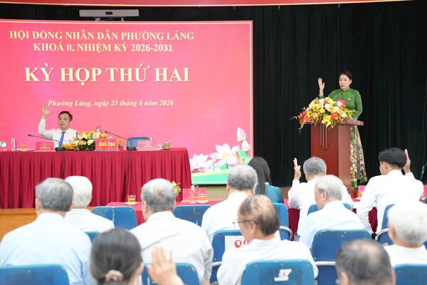 HĐND phường Láng họp kỳ thứ hai, xem xét nhiều nội dung quan trọng