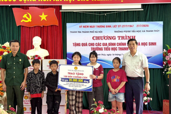 Thanh tra thành phố Hà Nội: Hành trình tri ân, kết nối nghĩa tình