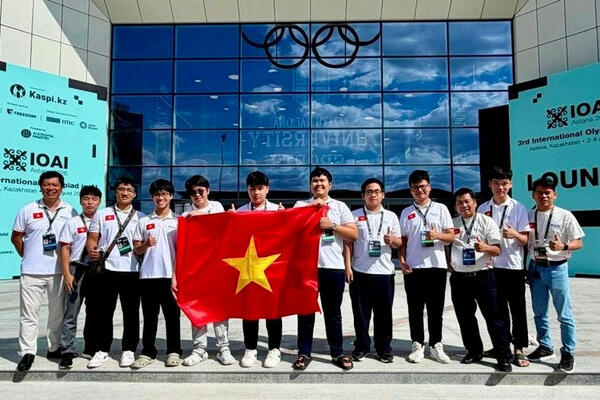 Việt Nam lọt nhóm dẫn đầu Olympic Trí tuệ nhân tạo quốc tế 2026