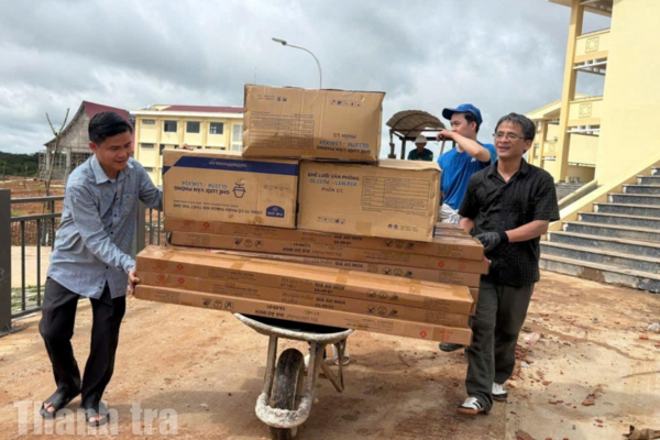 Các trường nội trú liên cấp ở biên giới Gia Lai sẵn sàng cho năm học mới
