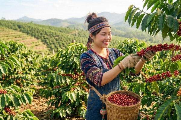 Giá cà phê hôm nay 16.9.2026 đồng loạt tăng 200 đồng/kg