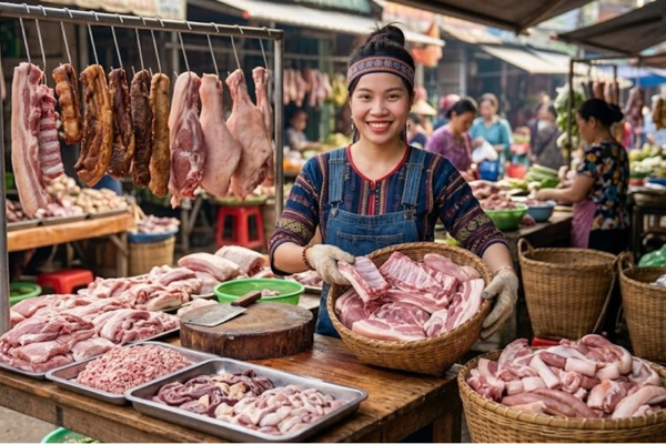 Giá heo hơi hôm nay 16.9.2026: Cả nước đồng loạt đi ngang