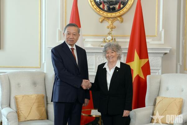 Tổng Bí thư, Chủ tịch nước Tô Lâm hội kiến Toàn quyền Canada Louise Arbour