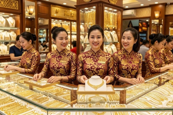 Giá vàng hôm nay 6.10: SJC giữ giá, PNJ và BTMC cùng giảm nhẹ