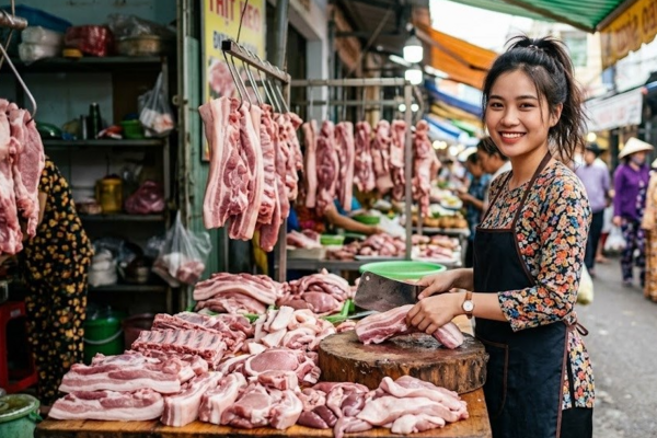 Giá heo hơi hôm nay 13.10.2026: Thấp nhất 51.000 đồng/kg