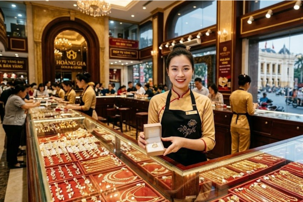 Giá vàng hôm nay 14.10: SJC đứng yên, vàng thế giới giảm nhẹ