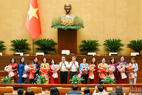 Tạo điều kiện để các nữ đại biểu, cán bộ nữ phát huy năng lực, trí tuệ và sức sáng tạo