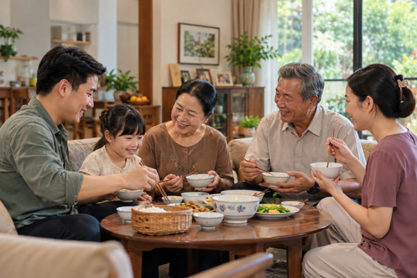 Hạnh phúc gia đình được đo bằng những điều bình dị