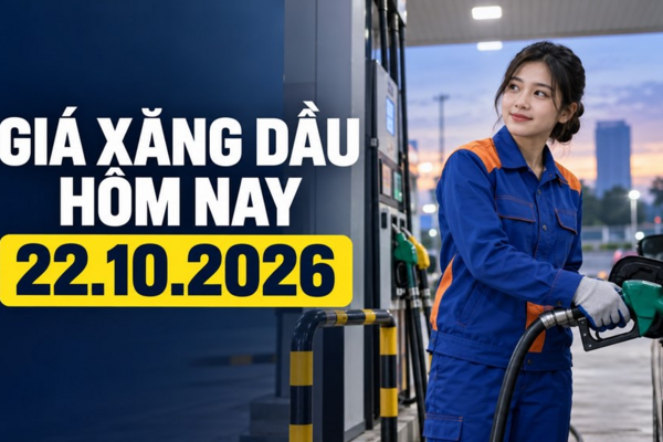 Giá xăng dầu hôm nay 22.10.2026: Chờ kỳ điều hành 15h chiều nay
