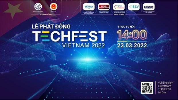 Phat dong ngay hoi khoi nghiep doi moi sang tao quoc gia TECHFEST 2022 hinh anh 1