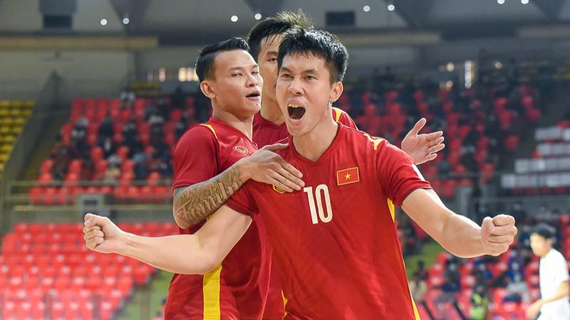 Thắng Myanmar sau loạt luân lưu, ĐT futsal Việt Nam giành vé dự VCK Futsal Châu Á 2022