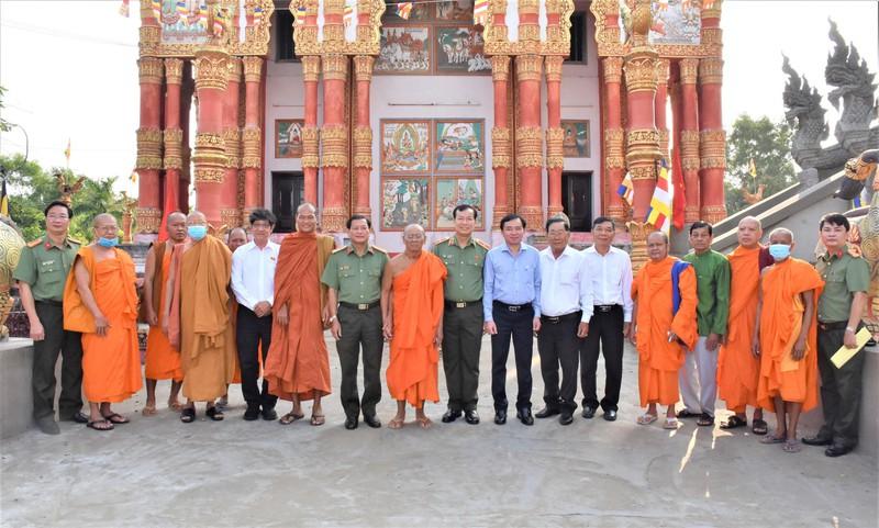 Chủ nhiệm Ủy ban Quốc phòng và An ninh của Quốc hội chúc Tết Chôl Chnăm Thmây tại Bạc Liêu ảnh 2