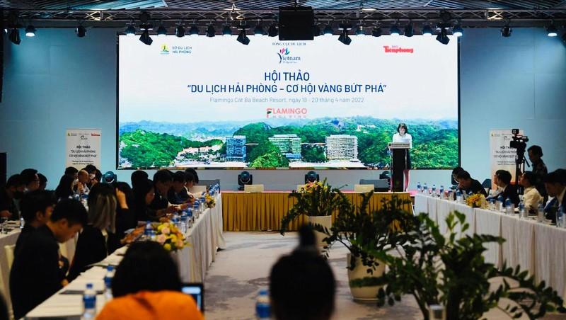 Hội thảo do Tổng cục Du lịch, Sở Du lịch Hải Phòng và một số đơn vị tổ chức.