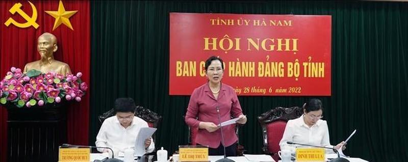 Hà Nam quyết tâm thực hiện các mục tiêu nghiêm túc, chất lượng, hiệu quả ảnh 1