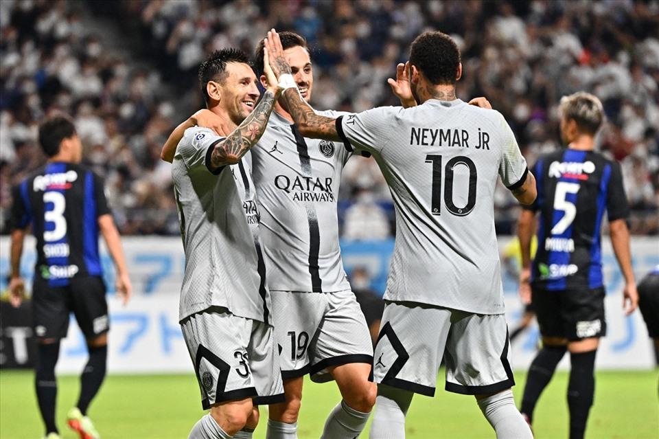 PSG giành chiến thắng đậm 6-2 trước Gamba Osaka. Ảnh: PSG