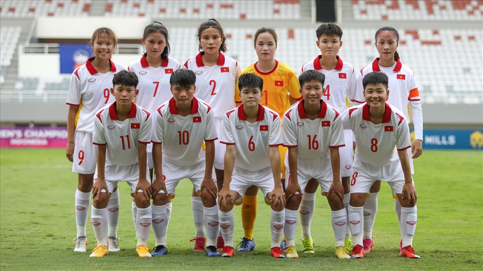 U18 nữ Việt Nam sẵn sàng cho trận chung kết U18 nữ Đông Nam Á 2022