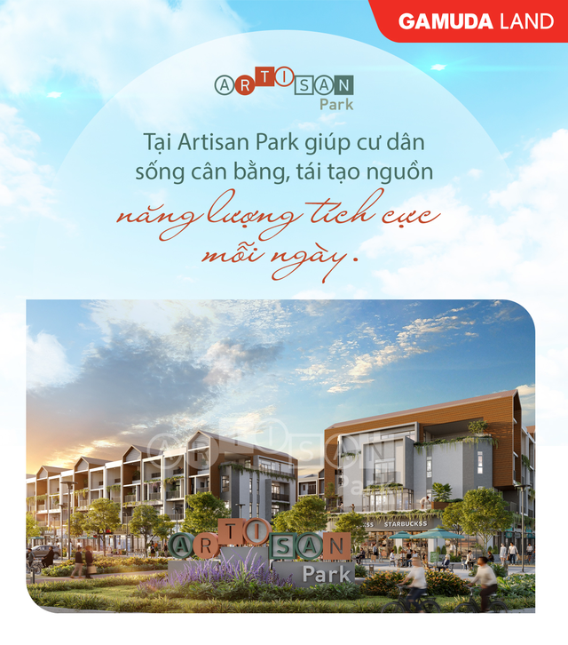 Artisan Park thổi hồn phố thị vào thành phố mới Bình Dương - Ảnh 2.