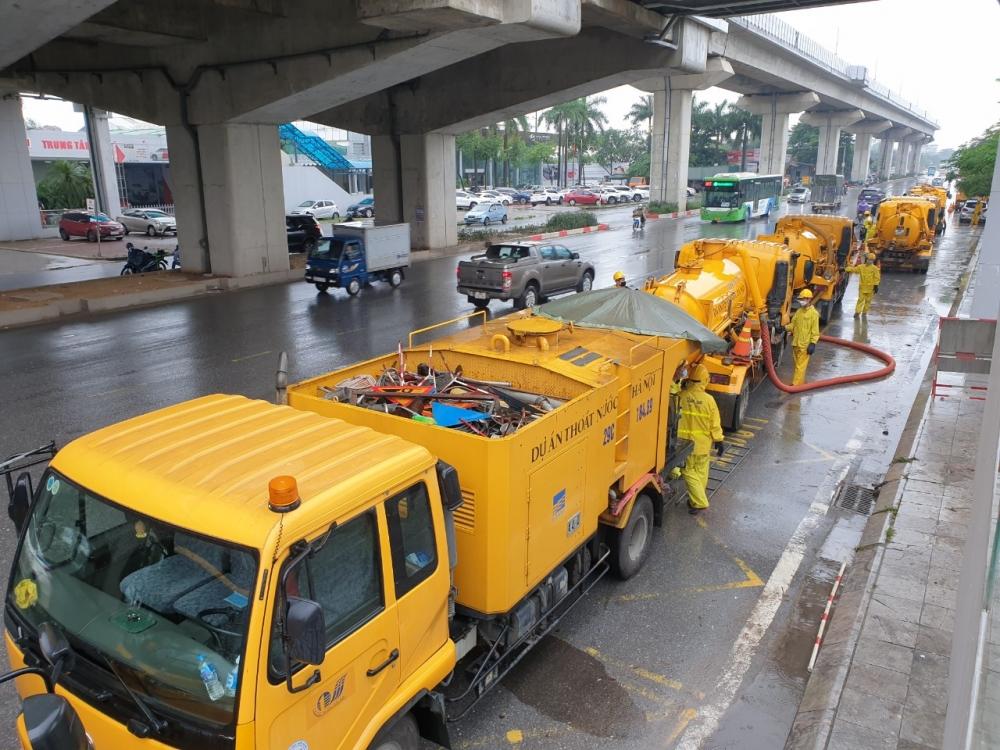 Hà Nội: Đẩy nhanh tiến độ các dự án thoát nước để xóa “điểm đen” ngập úng