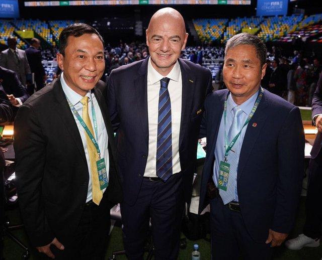 Ông Gianni Infantino tái đắc cử Chủ tịch FIFA nhiệm kỳ thứ 3 liên tiếp - Ảnh 1.