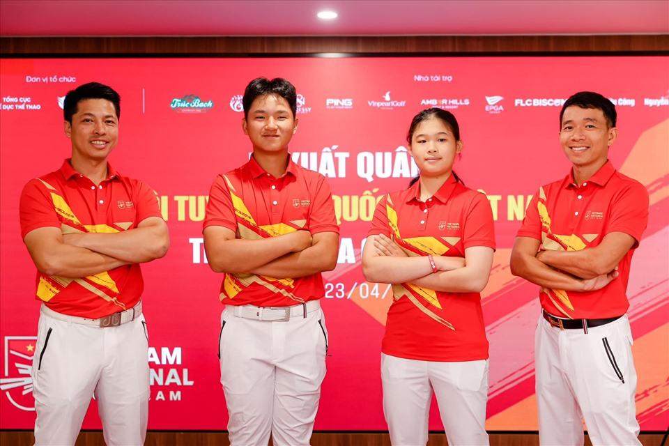 Anh Minh và các golfer trẻ được kì vọng ở SEA Games 32