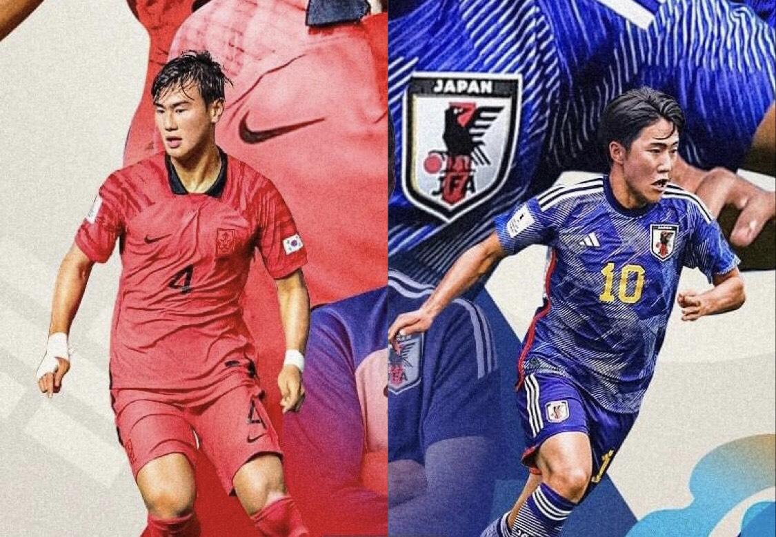 Lịch thi đấu U17 Hàn Quốc vs U17 Nhật Bản tại chung kết U17 châu Á 2023