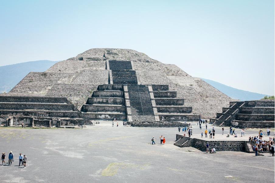 Teotihuacan được UNESCO công nhận là di sản văn hoá thế giới vào năm 1987. Ảnh: Minh Đức