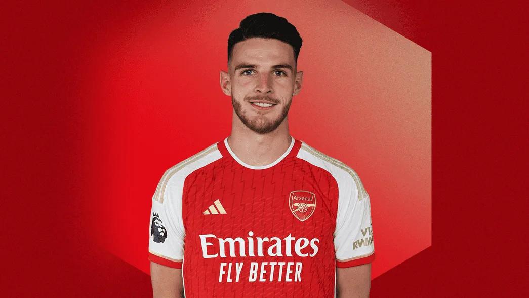 Declan Rice trở thành cầu thủ người Anh đắt giá nhất.  Ảnh: Arsenal