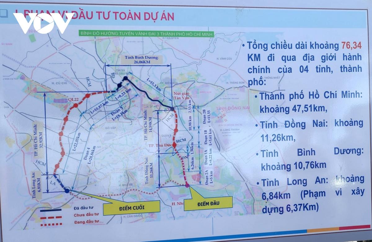 Thủ tướng kiểm tra dự án đường vành đai 3 TP.HCM qua Long An - Ảnh 2.