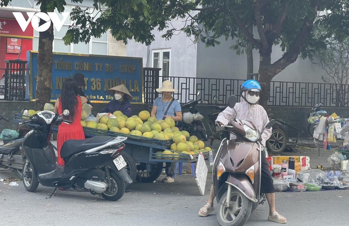 Nhếch nhác “chợ cóc”, chợ tạm chiếm dụng vỉa hè - Ảnh 5.