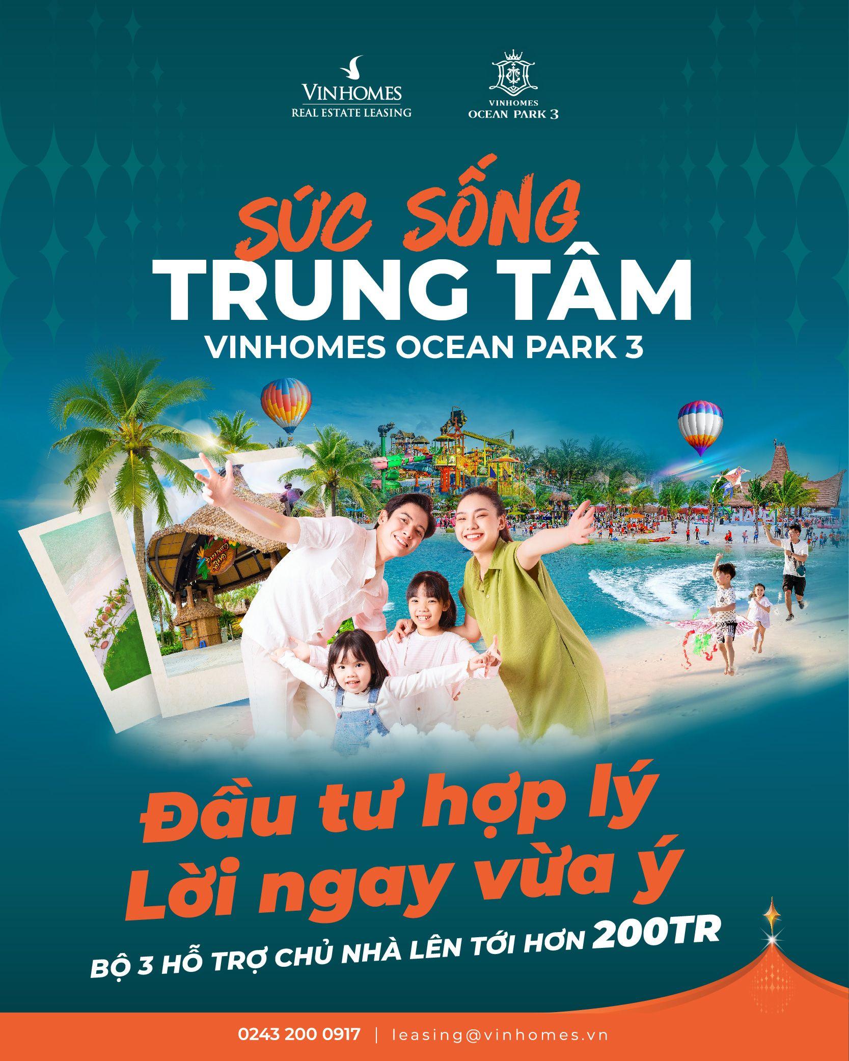 Vinhomes mở rộng chương trình “Sức sống trung tâm” tới Vinhomes Ocean Park 2,3 - Ảnh 2.