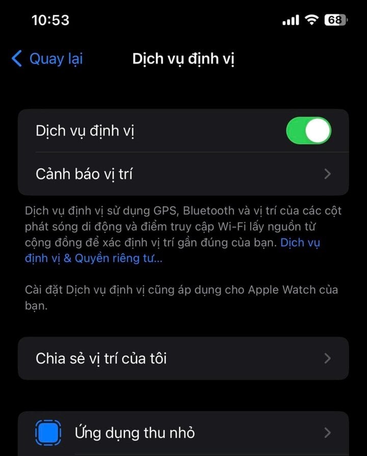 Cách cài đặt quyền riêng tư trên iPhone - Ảnh 1.