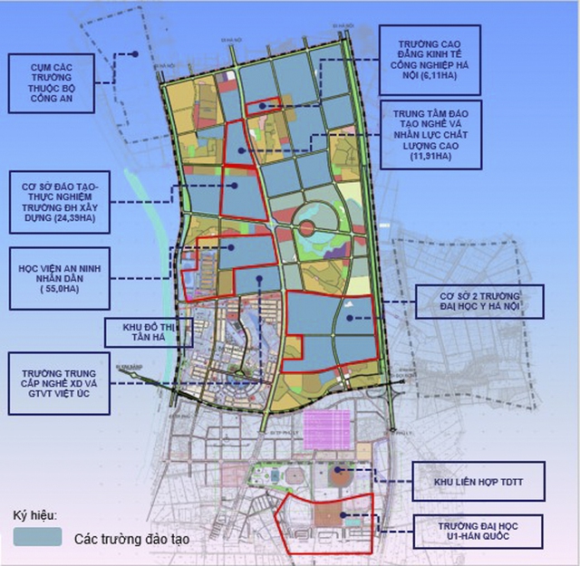 Khu đại học rộng thứ 2 Việt Nam đang xây dựng, tổng mức đầu tư 19.000 tỷ, đủ chỗ cho 80.000 sinh viên - Ảnh 3.