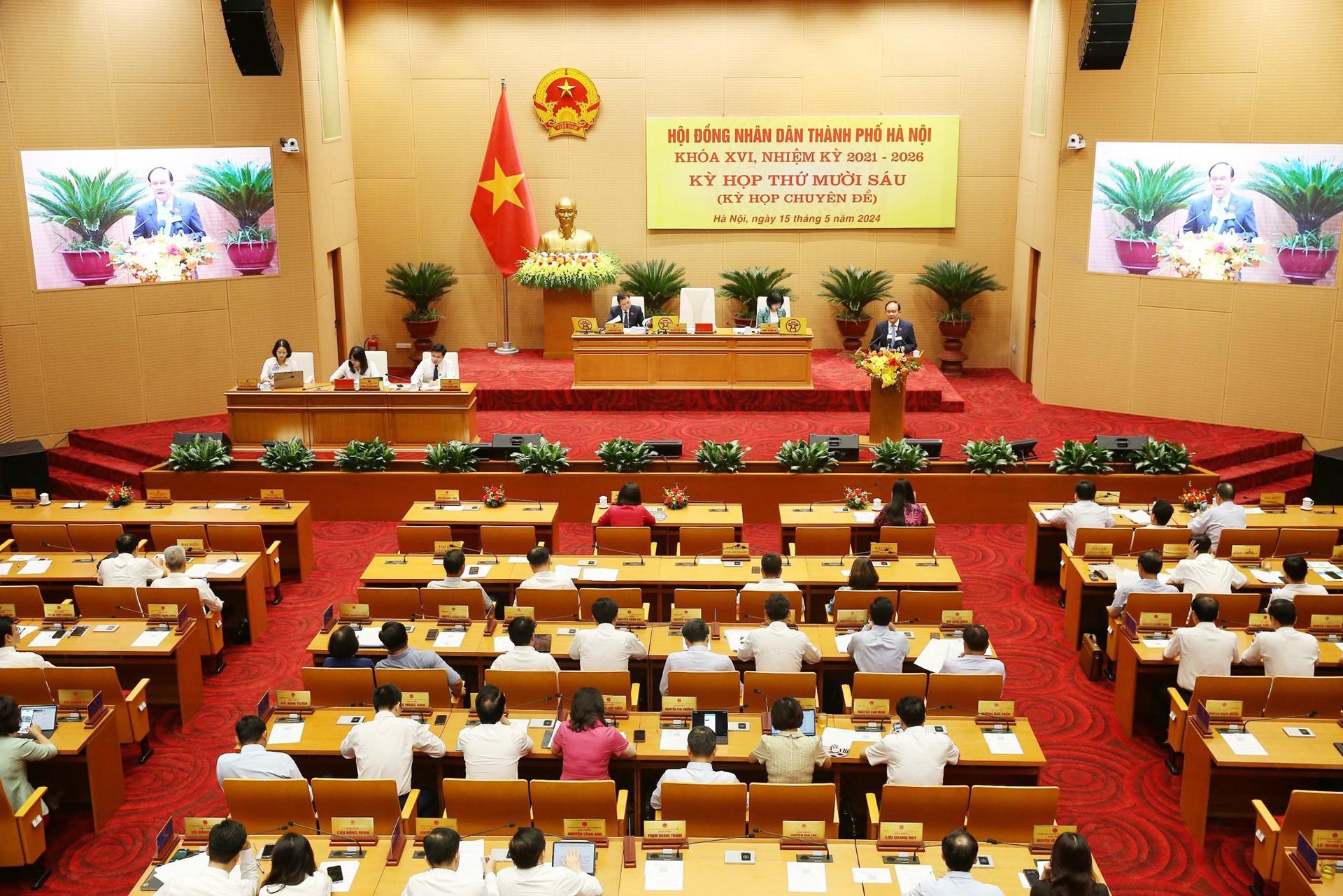 Quang cảnh kỳ họp. Ảnh: Viết Thành