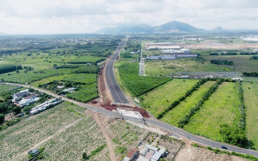 Đoạn cao tốc Biên Hòa - Vũng Tàu qua Đồng Nai đang vướng giải phóng mặt bằng.