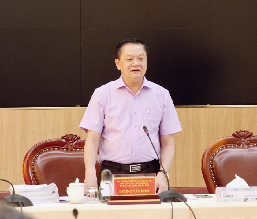 Ông Dương Tấn Hiển – Phó Chủ tịch Thường trực UBND TP Cần Thơ phát biểu chỉ đạo. Ông Dương Tấn Hiển – Phó Chủ tịch Thường trực UBND TP Cần Thơ phát biểu chỉ đạo.