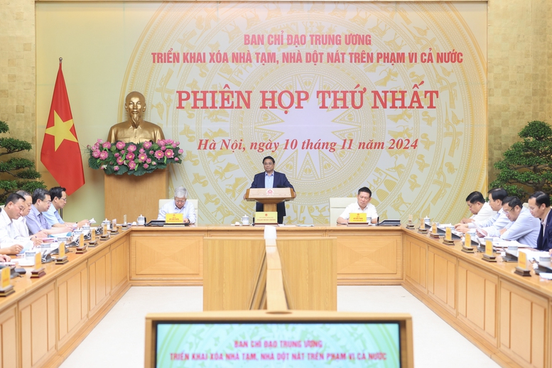 Thủ tướng chủ trì phiên họp về xoá nhà tạm, nhà dột nát trên phạm vi cả nước- Ảnh 2. Thủ tướng chủ trì phiên họp về xoá nhà tạm, nhà dột nát trên phạm vi cả nước- Ảnh 2.
