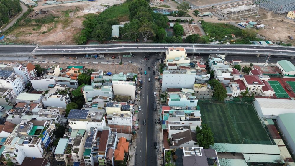 Đường Hoàng Hoa Thám đoạn giao đường nối Trần Quốc Hoàn - Cộng Hòa. Ảnh: Anh Tú