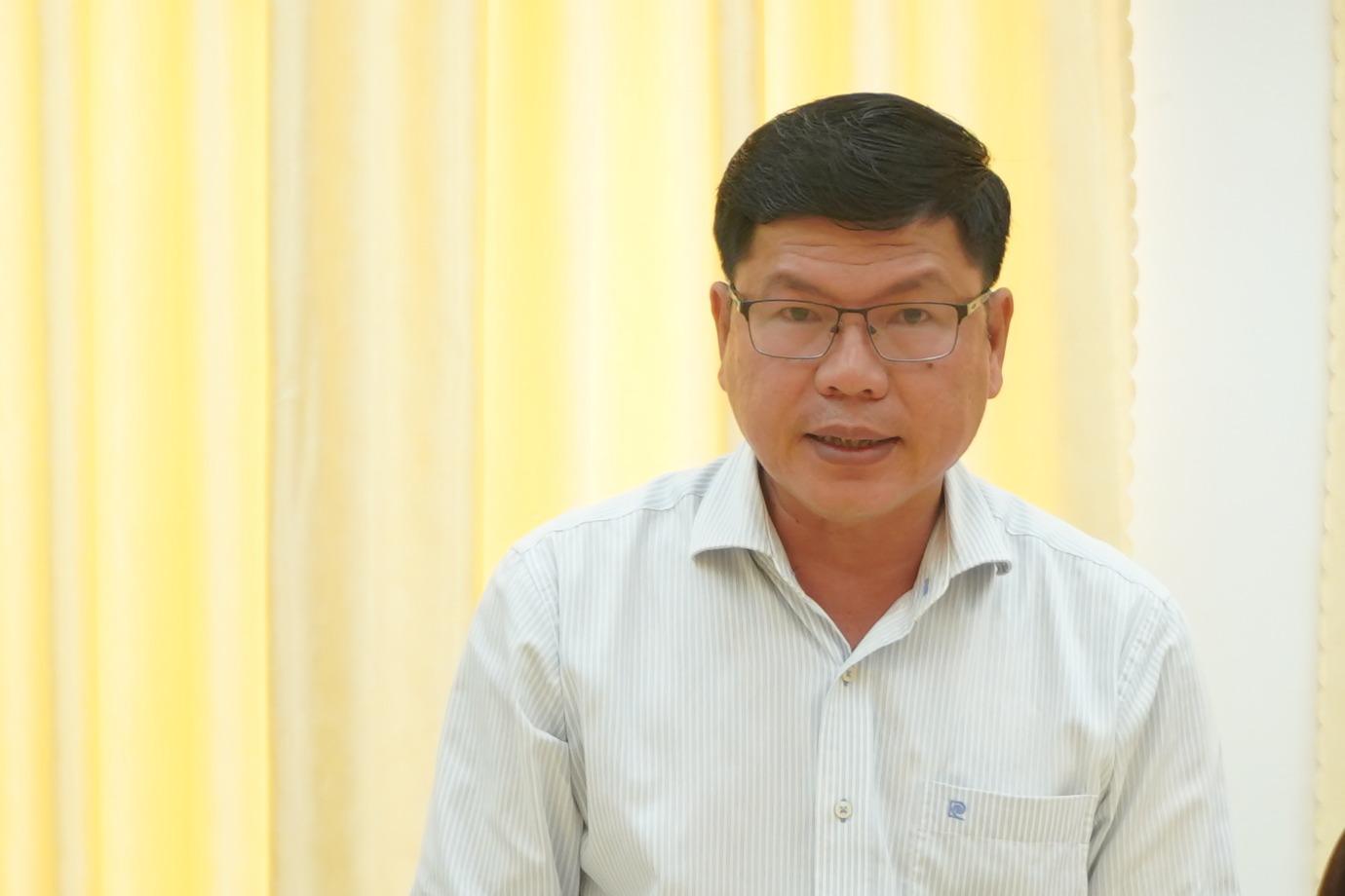 Ông Nguyễn Thái Bảo - Phó Chủ tịch UBND quận Ninh Kiều (TP Cần Thơ). Ảnh: Tạ Quang