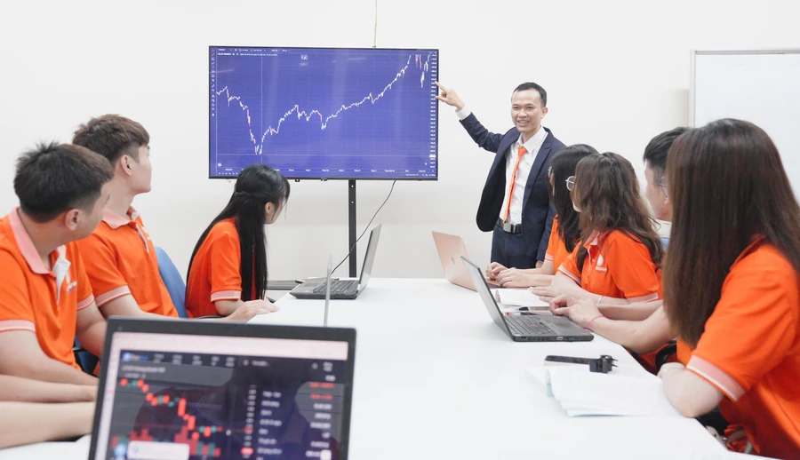 Một lớp học của Trường Đại học Đại Nam. Ảnh: Website nhà trường
