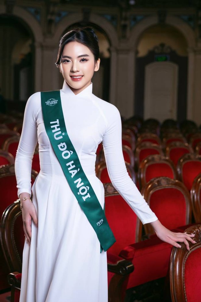 Thí sinh Đặng Thuỳ Trang đến từ Thủ đô Hà nội