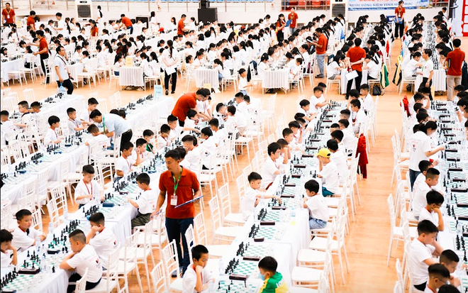 Hơn 1.500 kỳ thủ đến từ 56 đơn vị trên cả nước tranh tài tại giải