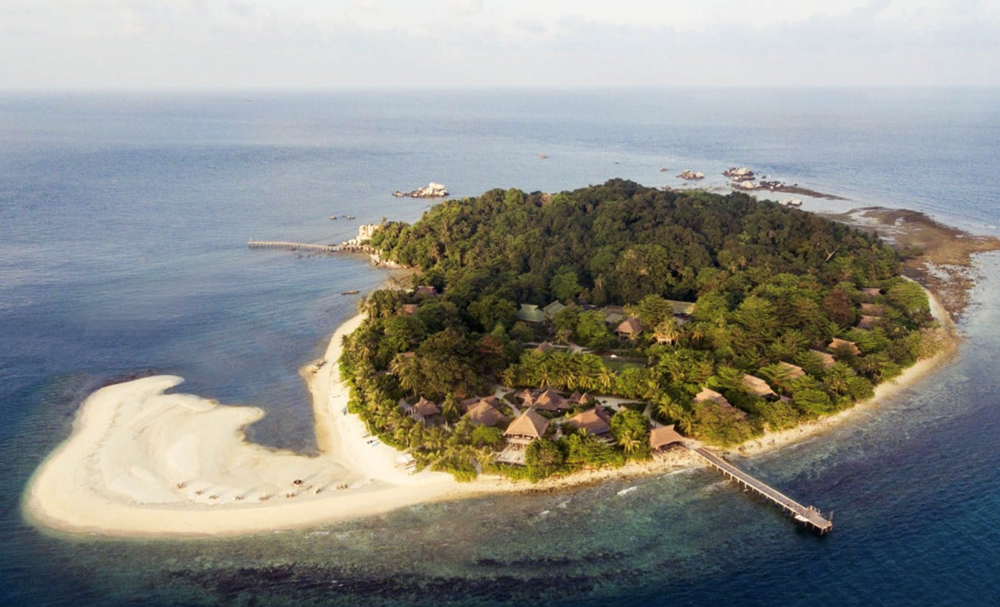 Đảo nhân tạo Indonesia mang đến khung cảnh lý tưởng cho các nghệ sĩ - ảnh 1