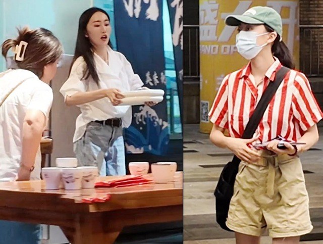 Vũ Thư Điền hiện là nhân viên bưng bê tại một nhà hàng ở Bắc Kinh.