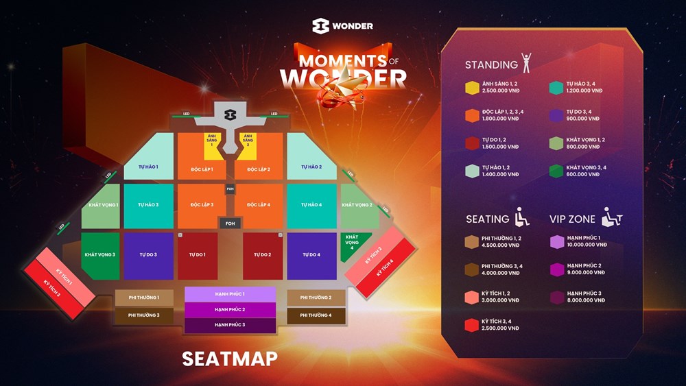 Siêu nhạc hội Moments of Wonder chính thức bán vé từ 1.8: khai hoả cuộc đua săn vé - ảnh 2