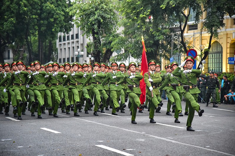 Công an TP Hà Nội tổ chức diễu binh, diễu hành cho Ngày hội vì Thủ đô bình yên và ra quân đảm bảo ANTT kỷ niệm 80 năm Cách mạng tháng Tám thành công và Quốc khánh 2-9 Công an TP Hà Nội tổ chức diễu binh, diễu hành cho Ngày hội vì Thủ đô bình yên và ra quân đảm bảo ANTT kỷ niệm 80 năm Cách mạng tháng Tám thành công và Quốc khánh 2-9
