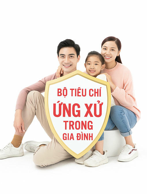 Bộ tiêu chí ứng xử trong gia đình đem lại một hệ giá trị giúp phòng ngừa sớm BLGĐ từ gốc rễ.(Ảnh minh họa - Nguồn: ChatGPT)
