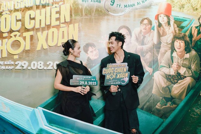 Tuấn Trần và Diệp Bảo Ngọc đều hoá thân vào những nhân vật có hình ảnh rất khác so với những nhân vật trước đây Tuấn Trần và Diệp Bảo Ngọc đều hoá thân vào những nhân vật có hình ảnh rất khác so với những nhân vật trước đây