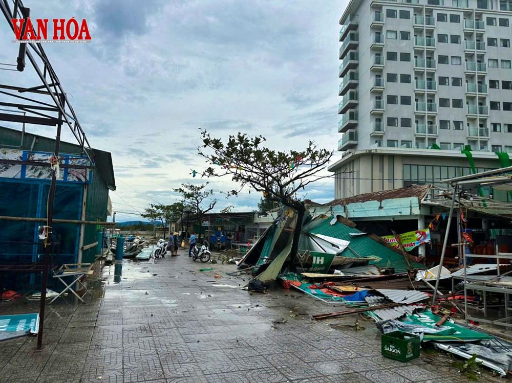 Khu du lịch Thiên Cầm xơ xác sau bão số 5 - ảnh 3